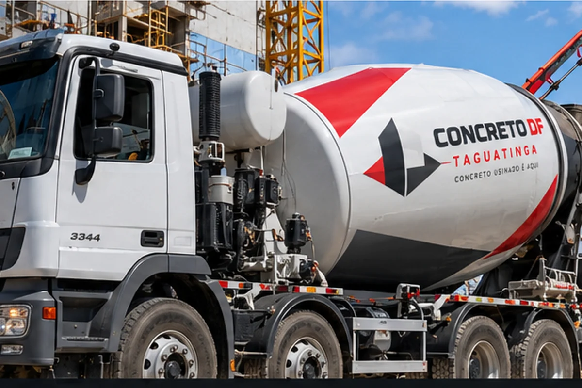 Concreto usinado em Taguatinga - 11